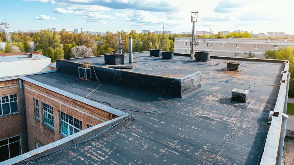 Common Flat Roof Problems in Commercial Buildings-2
